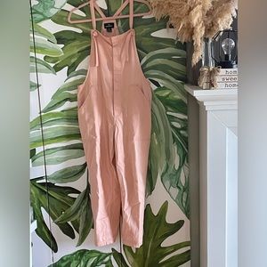 EUC Jordache pink overalls